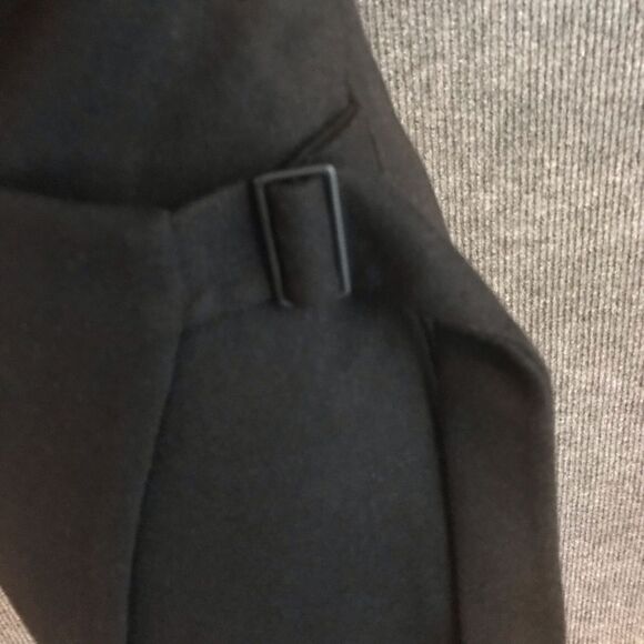 Kate Spade Saturday Dress Size 2 Black Buckle Over Strapless Wool NWT - Picture 5 of 10